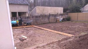 4 - Décaissement d'une futur terrasse